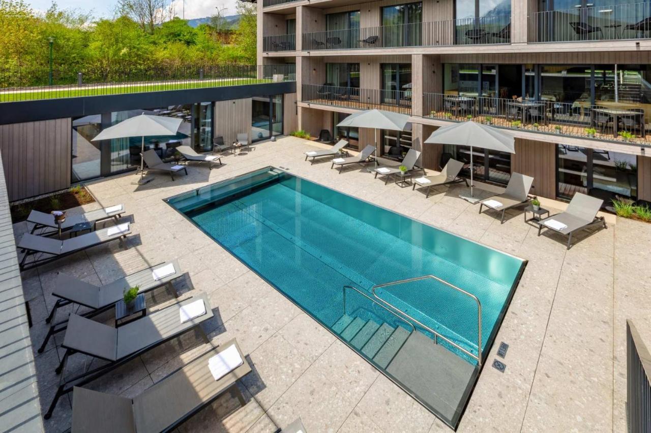 Emma Deluxe Aparthotel Ganzjaehrig Beheizter Aussenpool Piesendorf Exteriör bild