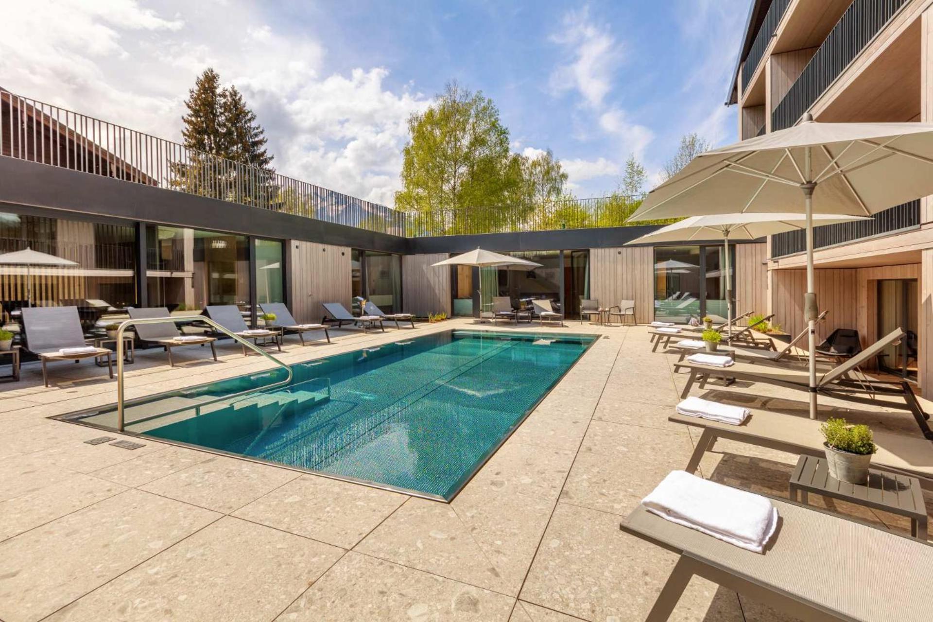 Emma Deluxe Aparthotel Ganzjaehrig Beheizter Aussenpool Piesendorf Rum bild